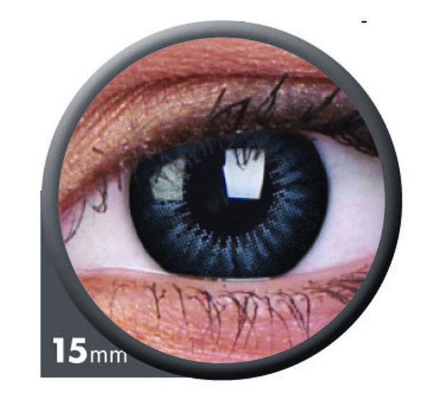 ColourVue Big Eyes - Evening Grey (2 čočky tříměsíční) - dioptrické