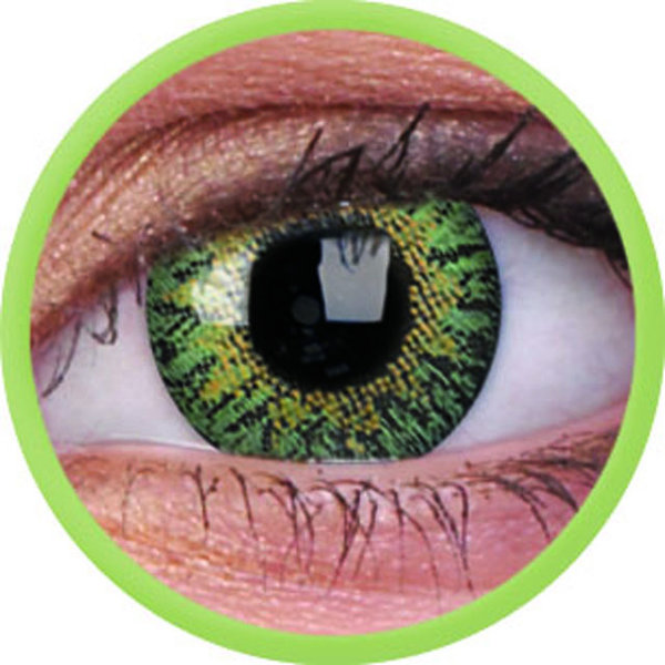 ColourVue Trublends - Green (2 čočky měsíční) - nedioptrické