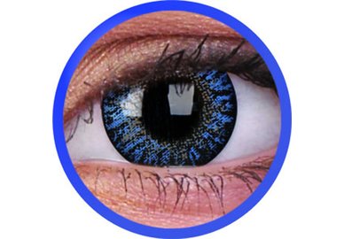 ColourVue Trublends - Blue (2 čočky měsíční) - nedioptrické