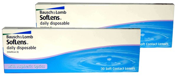 Kontaktní čočky SofLens Daily Disposable (10 čoček)  - poškozený obal
