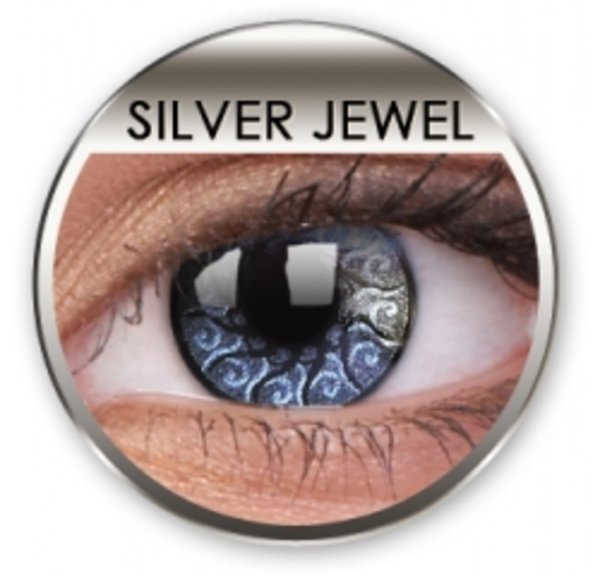 Jewel - Silver Jewel nedioptrické (2 tříměsiční čočky)