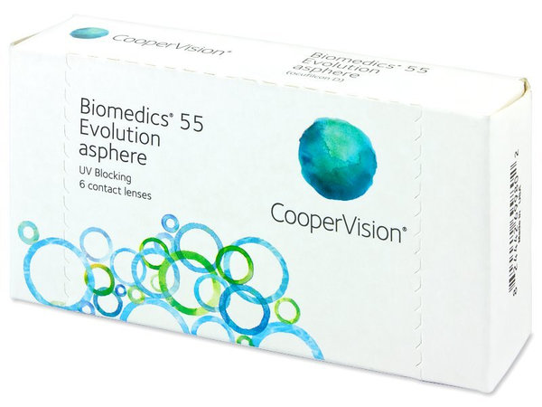 Biomedics 55 Evolution (6 čoček) - výprodej exp.02/2022
