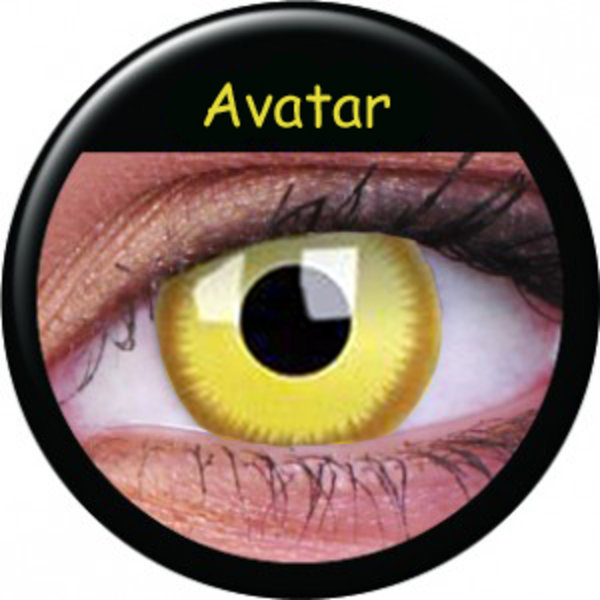 ColourVue CRAZY ČOČKY - Avatar (2 ks tříměsíční) - dioptrické - doprodej