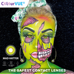 ColourVue Crazy čočky - Mad Hatter (2 ks roční) - nedioptrické