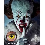 ColourVue Crazy čočky - Yellow (2 ks roční) - nedioptické