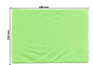 Hadřík na brýle z mikrovlákna - světle-zelený 150x180