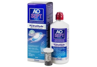 AOSEPT Plus HydraGlyde 360 ml s pouzdrem - exp.05/2022