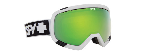 SPY Lyžařské brýle PLATOON - Matte White / Green