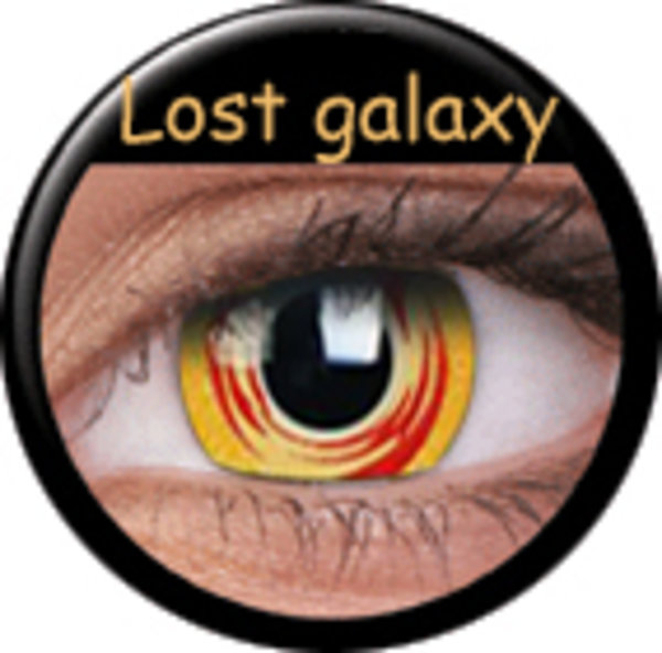 Phantasee Crazy čočky - Lost Galaxy (2 ks roční) - nedioptrické - exp.02/2021