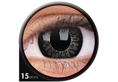 ColourVue Big Eyes - Awesome Black (2 čočky tříměsíční) - nedioptrické - exp. 04/2023